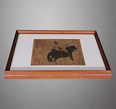 来宾书画装裱配框服务案例